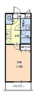 フジパレス愛泉【2階】の間取り