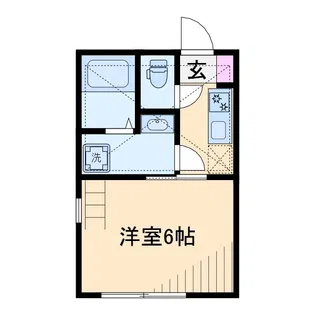 アザーレ・パッシオ日吉本町【1階】の間取り