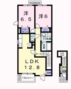 サンフラワーC【2階】の間取り