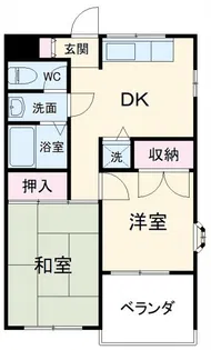ニューホライズン湘南【2階】の間取り