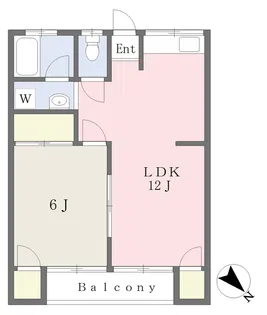 ポンテ帯山【2階】の間取り