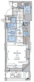 コンシェリア南麻布 <TOKYO PREMIUM> WEST【5階】の間取り
