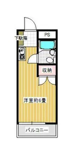 ベンヴェヌート藤崎【3階】の間取り