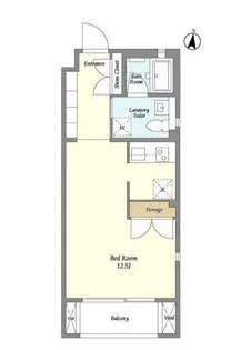 東京都練馬区東大泉6【マンション】の間取り