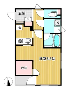 クレア・ハイツ【2階】の間取り