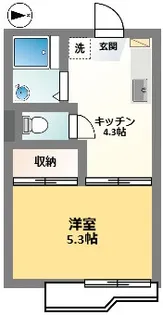 メゾンヒカリ【2階】の間取り