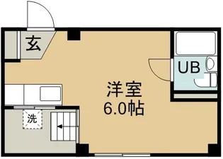 鎌田ビル【3階】の間取り