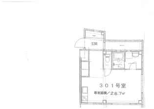 サザン高輪【3階】の間取り