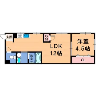 サカイマンション【3階】の間取り