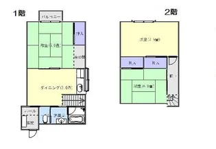 青森県八戸市小中野7【一戸建】の間取り