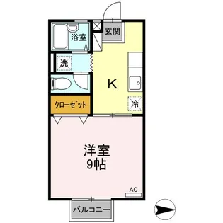 ドリームハイツ B【2階】の間取り