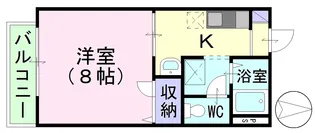 メゾン松尾【2階】の間取り