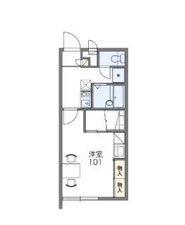 カメリア【1階】の間取り