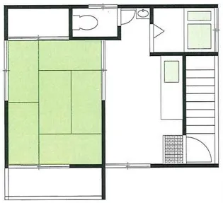 朝日アパート【2階】の間取り