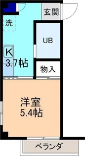 サンハイム【3階】の間取り