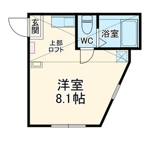 ユナイト汐入ページ・ワン【2階】の間取り