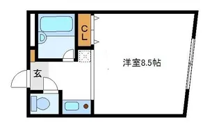 マンションプリンセス【2階】の間取り