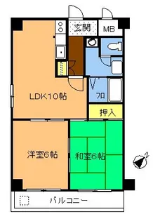KCピル【4階】の間取り