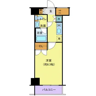 ラグジュアリーアパートメント赤羽西#01【2階】の間取り