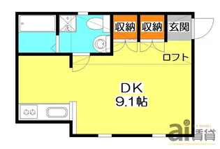 プリマ プリンセスガーデン COEDO【2階】の間取り