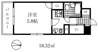 藤和シティコープ本山【4階】の間取り