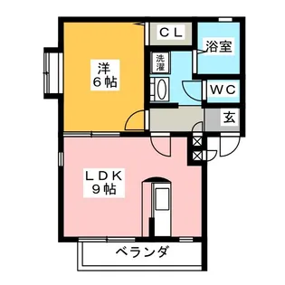 Prevair【1階】の間取り