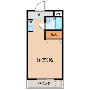 岐阜県岐阜市下奈良2【アパート】の間取り