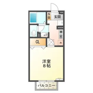 マ・メゾン大羽根【1階】の間取り