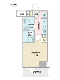 プレミアムフラット横濱上大岡【3階】の間取り