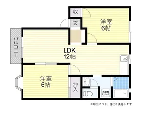 プリンテム【1階】の間取り
