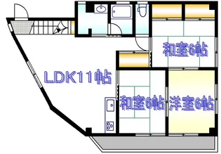 Yotubaビル【4階】の間取り