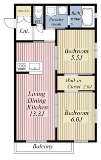 エリーゼ【1階】の間取り