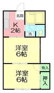 神奈川県秦野市曽屋2【アパート】の間取り