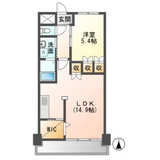 Ms南ヶ丘【2階】の間取り