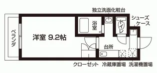 エクセレンス・天神通【2階】の間取り