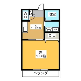 コモドカーサ【2階】の間取り