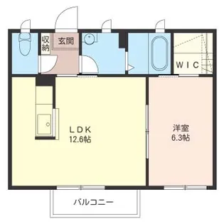シャーメゾン わかば【3階】の間取り
