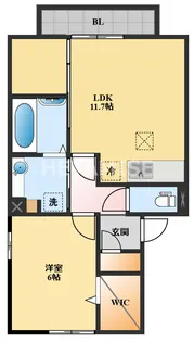 フォルビート A棟【1階】の間取り