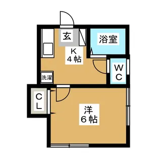 First K【1階】の間取り