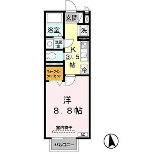 グランコンフォール【2階】の間取り