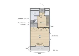 アネックス小白川【3階】の間取り