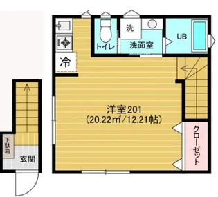 ルノ・ヒバリ【2階】の間取り