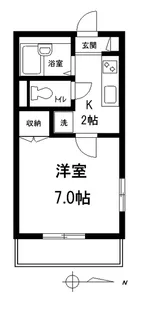 東京都豊島区千早1【マンション】の間取り