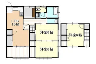 岡山県岡山市東区広谷【一戸建】の間取り