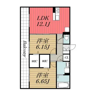 千葉県千葉市中央区祐光2【アパート】の間取り