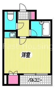 東京都中野区江古田4【マンション】の間取り