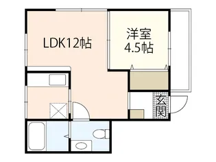 笹原ビル【2階】の間取り