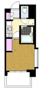 エクセリア横浜【4階】の間取り