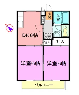 神奈川県横浜市旭区本村町【アパート】の間取り