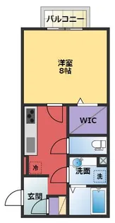 1Kの間取り画像